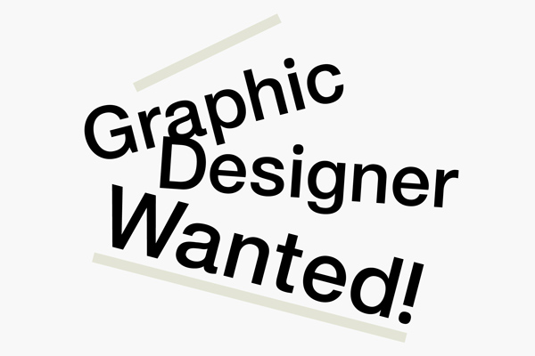 Graphic Designer Wanted!